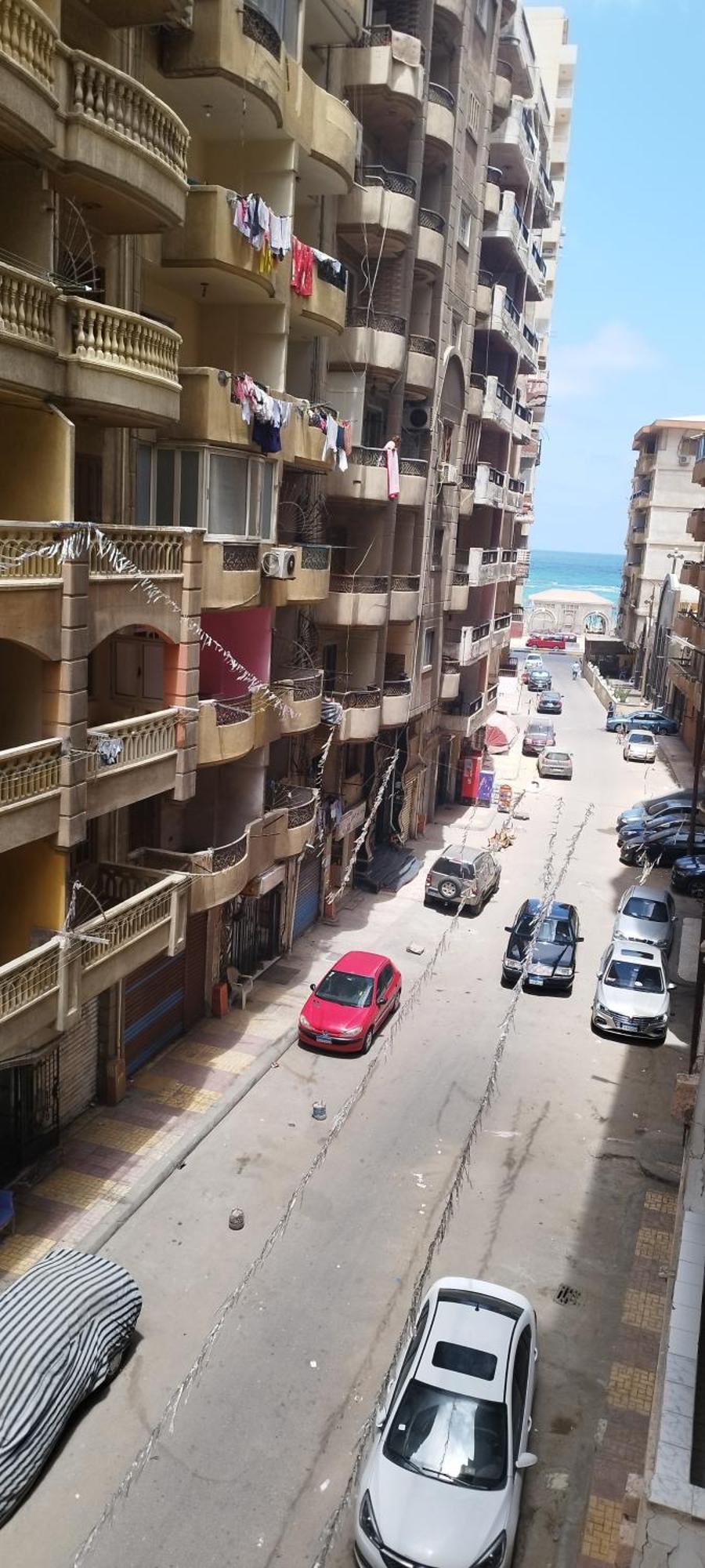 Apartmán العصافره بحري بتشوف البحر دور ثالث اسانسير تلات غرف وحمامين